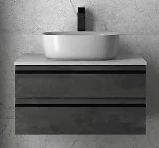 Тумба подвесная Kolpa-san Alexis OA 60 Dark concrete 547170 Тумба подвесная Kolpa-san Alexis OA 60 Dark concrete 547170