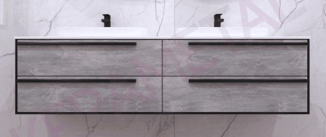 Тумба подвесная Kolpa-san Grace OUG 150 Light concrete 547370 Тумба подвесная Kolpa-san Grace OUG 150 Light concrete 547370