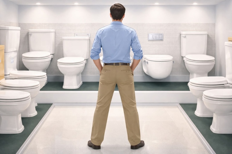 Какие бывают виды унитазов?