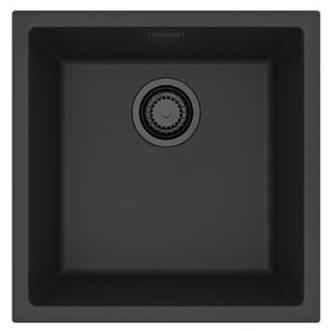 Мойка для кухни Alveus OMNI 20 Granital DEEP BLACK-G90 BE 450x450x198 1150050