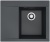 Мойка для кухни Alveus PURE-G 50R Algranit DEEP BLACK-A90 620x520x198 1149489