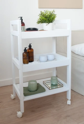 Стеллаж контейнеры Vela белый KR5006