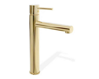 Смеситель для умывальника Rea Tess Gold B8803