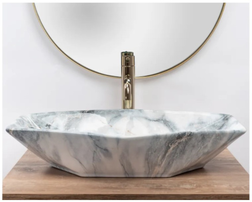 Умывальник Rea Vegas Granit Shiny U5602 Умывальник Rea Vegas Granit Shiny U5602