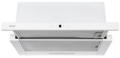 Вытяжка кухонная Zorg TURBO 1260 60 S белая