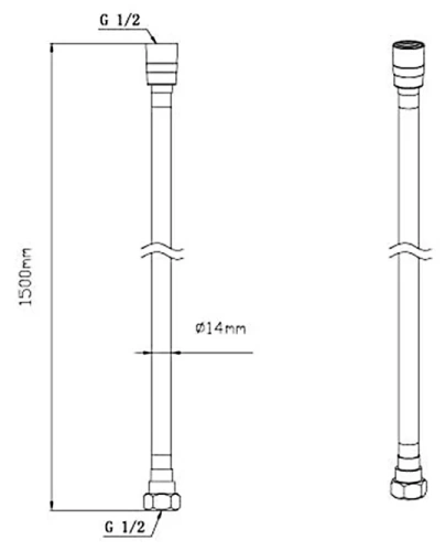 Душевая система Vincea VSFW-422T2GM Душевая система Vincea VSFW-422T2GM