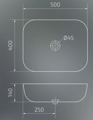 Умывальник Gid K397D9