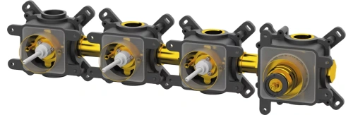 Скрытая часть на 3 выхода Remer Thermoset RRBOX99D3P