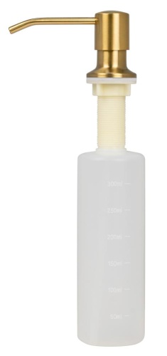 Комплект Arfeka Eco AR мойка 450*500, коландер, дозатор gold