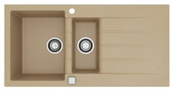 Мойка для кухни Alveus Granital CADIT 80 G55 BEIGE 1000х500 1140602