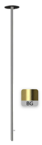 Смеситель для раковины Remer X Style N17BG, золото брашированное