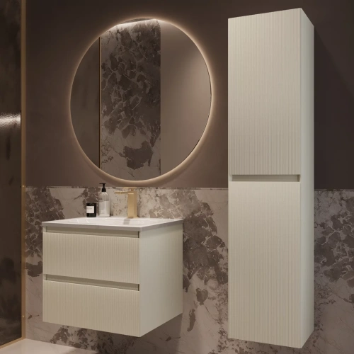 Тумба подвесная Vincea Welle 600 M.Beige Soft-touch VMC-2WL600MBG