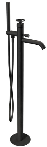 Смеситель для ванны Remer Chrono CH08NO, черный матовый