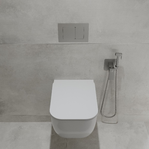 Комплект Oliveeka инсталляция OL-MQ-003 с унитазом OL-1216 и кнопкой OL-E12-BN