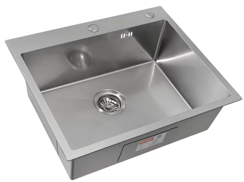 Мойка кухонная Arfeka Eco AR 600*500 satin decor volcanic rock