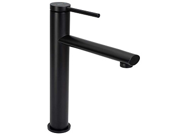 Смеситель для умывальника Rea Oval Black B6511