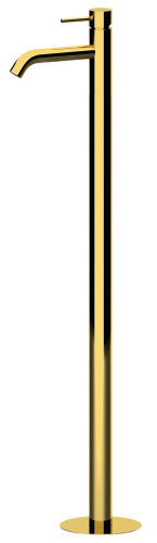 Смеситель для раковины Remer X Style X18DO, золото глянцевое