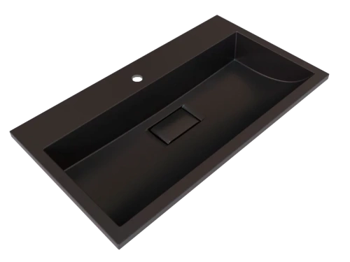 Умывальник Versalia Absolute 80 black