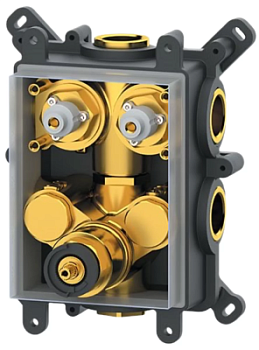 Скрытая часть на 2 выхода Remer Thermobox RRBOX99D2