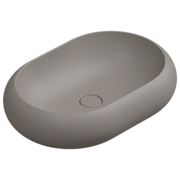 Раковина накладная 60x42 см GSG Ceramic Design Petra PELAV60030, Cashmere Matt