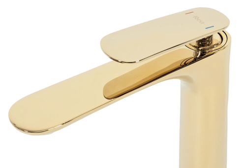 Смеситель для умывальника Rea Berg Gold B2041