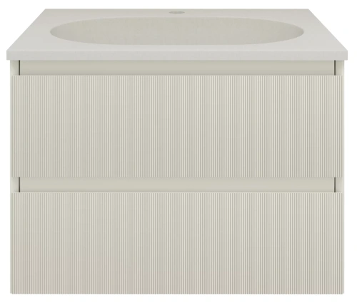 Тумба подвесная Vincea Welle 600 M.Beige Soft-touch VMC-2WL600MBG