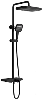 Душевая система Rea Bari black matt P0891