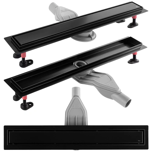 Душевой трап Rea Neox Superflow black 800 G7807