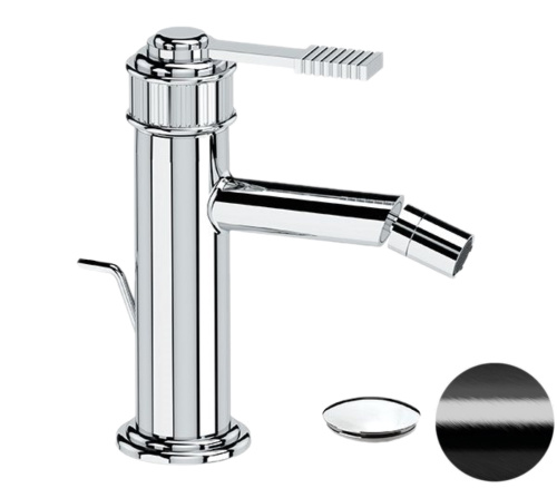 Смеситель для биде Remer Atelier AL20CFP, черный брашированный хром