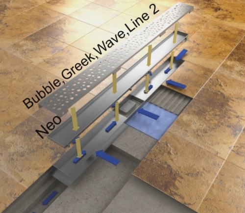 Трап для душа Rea Neo&Pure 900 N G0094