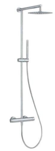 Душевая система Remer X Style INOX SSXT37UFM25, нержавеющая сталь