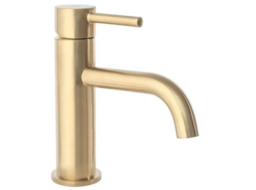 Смеситель для умывальника Rea Lungo Gold matt B4527