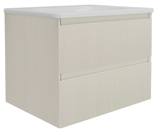 Тумба подвесная Vincea Welle 600 M.Beige Soft-touch VMC-2WL600MBG