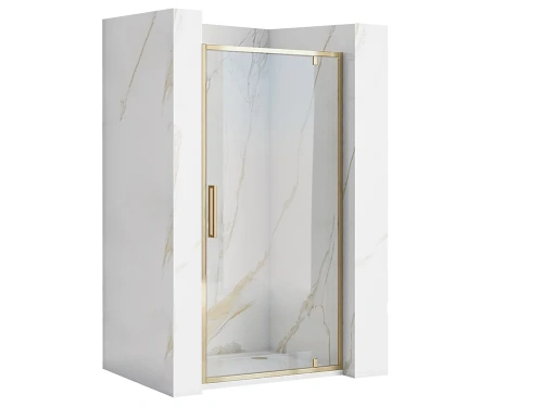 Душевая дверь Rea Rapid Swing gold 100 K5619