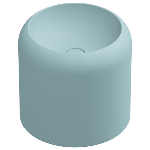 Раковина накладная 42 см GSG Ceramic Design Petra PELAVSECOLFS037, Ice Matt