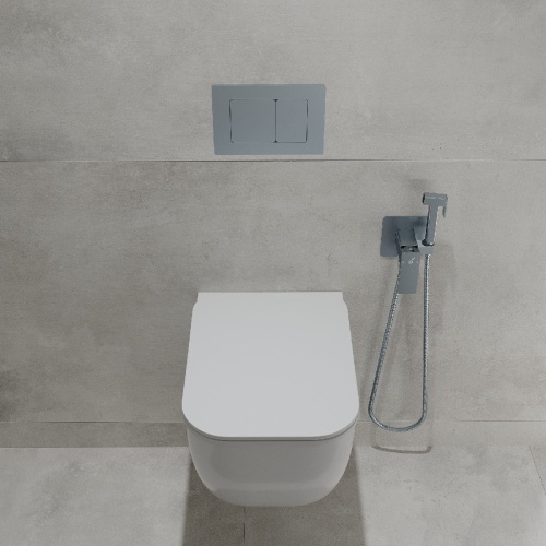 Комплект Oliveeka инсталляция OL-MQ-003 с унитазом OL-1216 и кнопкой OL-E12-CR