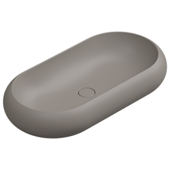Раковина накладная 80x42 см GSG Ceramic Design Petra PELAV80030, Cashmere Matt