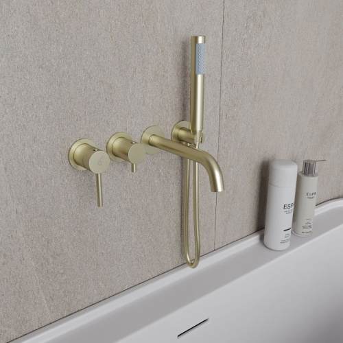 Смеситель для ванны Oliveeka OL-889017-BG