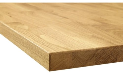 Столешница из массива дуба 800*485 (толщина 40мм)