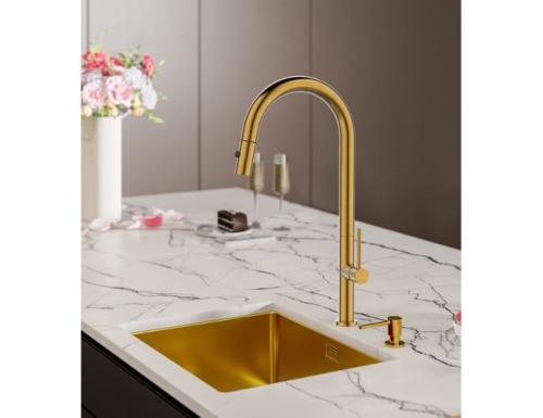 Смеситель для кухни Alveus NOVA-PS BRONZE 1150861