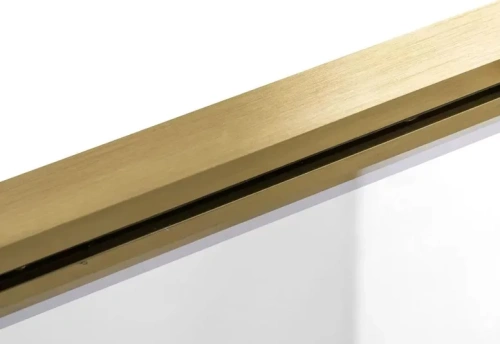 Шторка на ванную Rea Agat 2-100 Gold Brush K9777