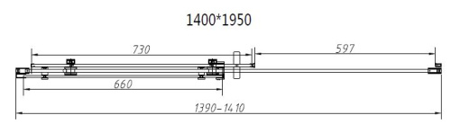 Душевой уголок Vincea Como-N VSR-4CN8014CL