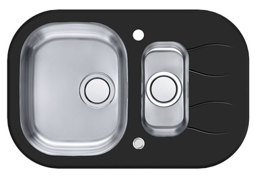 Мойка для кухни Alveus WAVE UP 30 черный 760x500 1123817