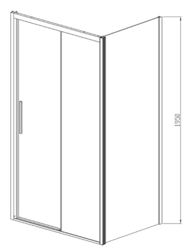 Душевой уголок Vincea Soft VSR-3SO9013CLB