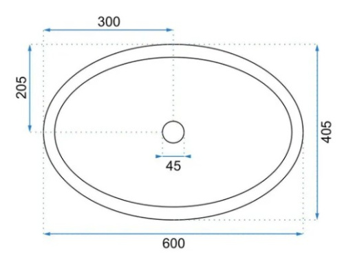 Умывальник Rea Meryl White U5054