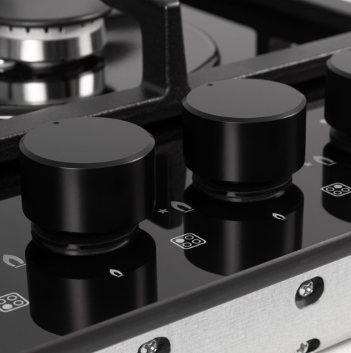 Газовая варочная панель ZORG HAG61 FDW black