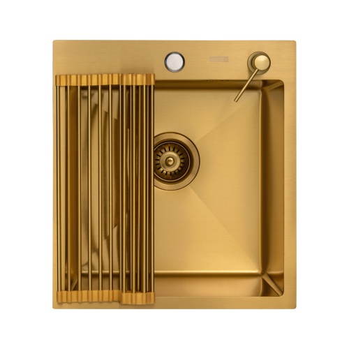 Комплект Arfeka Eco AR мойка 450*500, роллер-мат, дозатор gold