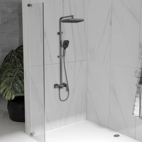 Душевая система Vincea Cube VSFS-4C12GM Душевая система Vincea Cube VSFS-4C12GM