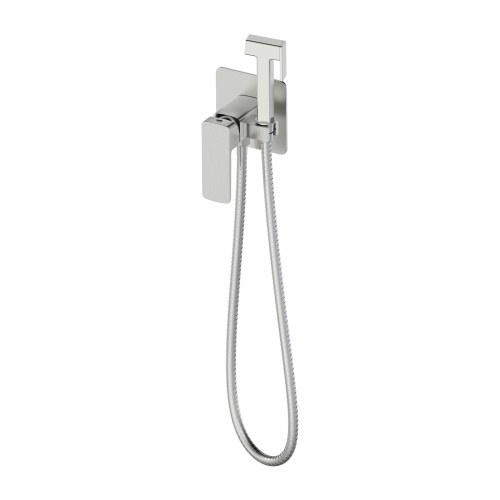 Гигиенический душ со смесителем Oliveeka OL-829003+239003-BN, никель матовый
