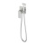Гигиенический душ со смесителем Oliveeka OL-829003+239003-BN, никель матовый